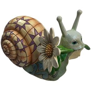 Jim Shore Snail With Daisy Garden New Gift Mothers Day